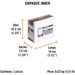 Vaso aluminio de repuesto para 11098 PIPI-400, Truper 18069 Truper-Vaso aluminio de repuesto para 11098 PIPI-400, Truper 18069 P