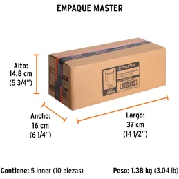 Vaso aluminio de repuesto para 11098 PIPI-400, Truper 18069 Truper-Vaso aluminio de repuesto para 11098 PIPI-400, Truper 18069 P