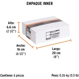 Lentes de seguridad mica clara con antiempaño UV Vision, Truper 101932 Truper-Lentes de seguridad mica clara con antiempaño UV V