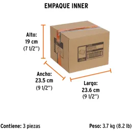Juegos de Sierras Copas bimetalicas 8 piezas, Truper 15405 Truper-Juegos de Sierras Copas bimetalicas 8 piezas, Truper 15405 Bro