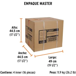 Juegos de Sierras para Instalar Cerraduras 4 Piezas 60-70mm, Truper 11877 Truper-Juegos de Sierras para Instalar Cerraduras 4 Pi