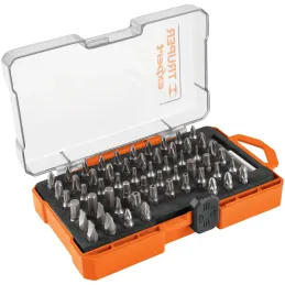 Juegos de 58 puntas mixtas, L1", Truper 11889 Truper-Juegos de 58 puntas mixtas, L1", Truper 11889 Fabricadas en acero S2, 2X má