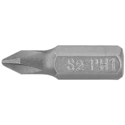 Puntas Phillips #1 x25mm, PH1 estuches con 15 piezas, Truper 100192 Truper-Puntas Phillips #1 x25mm, PH1 estuches con 15 piezas,