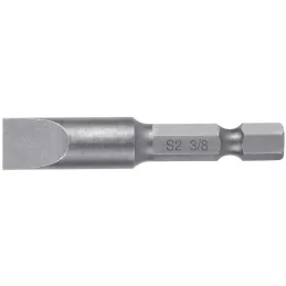 Puntas Planas 3/8" x50mm estuche 5 piezas, Truper 12176 Truper-Puntas Planas 3/8" x50mm estuche 5 piezas, Truper 12176 Fabricada
