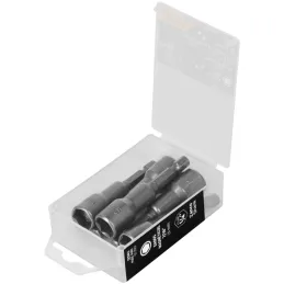 Dados magneticos 7/16" x50mm, 5 piezas, Truper 12943 Truper-Dados magneticos 7/16" x50mm, 5 piezas, Truper 12943 Fabricados en a