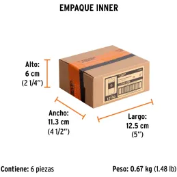 Puntas Phillips #0 x75mm PH0 estuches con 5 piezas, Truper 12150 Truper-Puntas Phillips #0 x75mm PH0 estuches con 5 piezas, Trup