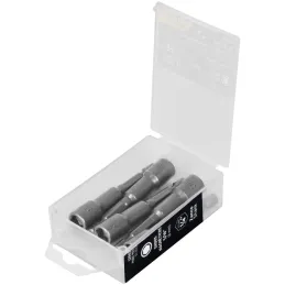 Dados magneticos 6mm x50mm, 5 piezas, Truper 12946 Truper-Dados magneticos 6mm x50mm, 5 piezas, Truper 12946 Fabricados en acero