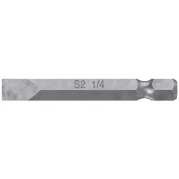 Puntas Planas 1/4" x50mm estuche 5 piezas, Truper 12171 Truper-Puntas Planas 1/4" x50mm estuche 5 piezas, Truper 12171 Fabricada