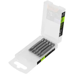 Puntas Pozidriv PZ3 x50mm, estuches con 5 piezas, Truper 12164 Truper-Puntas Pozidriv PZ3 x50mm, estuches con 5 piezas, Truper 1