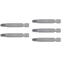 Puntas Pozidriv PZ3 x50mm, estuches con 5 piezas, Truper 12164 Truper-Puntas Pozidriv PZ3 x50mm, estuches con 5 piezas, Truper 1
