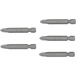 Puntas Pozidriv PZ2 x50mm, estuches con 5 piezas, Truper 12162 Truper-Puntas Pozidriv PZ2 x50mm, estuches con 5 piezas, Truper 1