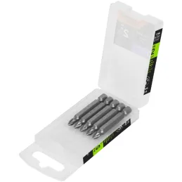 Puntas Pozidriv PZ1 x50mm, estuches con 5 piezas, Truper 12161 Truper-Puntas Pozidriv PZ1 x50mm, estuches con 5 piezas, Truper 1