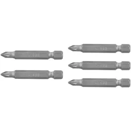 Puntas Pozidriv PZ1 x50mm, estuches con 5 piezas, Truper 12161 Truper-Puntas Pozidriv PZ1 x50mm, estuches con 5 piezas, Truper 1