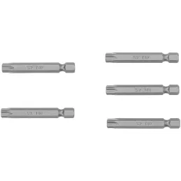 Puntas Torx con seguro T40 x50mm, estuches con 5 piezas, Truper 12485 Truper-Puntas Torx con seguro T40 x50mm, estuches con 5 pi