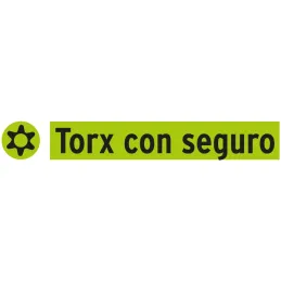 Puntas Torx con seguro T40 x50mm, estuches con 5 piezas, Truper 12485 Truper-Puntas Torx con seguro T40 x50mm, estuches con 5 pi