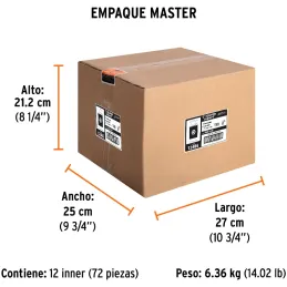 Puntas Torx con seguro T40 x50mm, estuches con 5 piezas, Truper 12485 Truper-Puntas Torx con seguro T40 x50mm, estuches con 5 pi