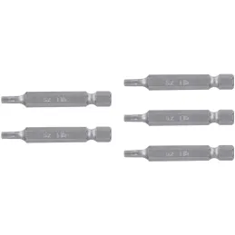 Puntas Torx con seguro T15 x50mm, estuches con 5 piezas, Truper 12358 Truper-Puntas Torx con seguro T15 x50mm, estuches con 5 pi