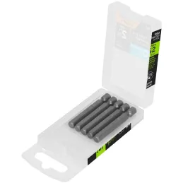 Puntas hexagonales 1/4" x50mm, estuches con 5 piezas, Truper 12653 Truper-Puntas hexagonales 1/4" x50mm, estuches con 5 piezas, 