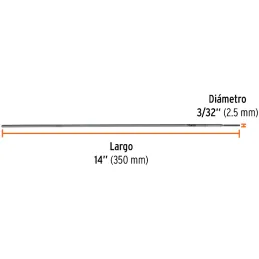 Electrodos 7018 3/32" 1kg BajoHidrogeno EstructurasPesadas, Truper 101535 Truper-Electrodos 7018 3/32" 1kg BajoHidrogeno Estruct