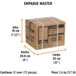 Broca piloto de 1/4" para Sierras Copa diamante MAND-3/8I y MAND-7/16I, Truper 101581 Truper-Broca piloto de 1/4" para Sierras C
