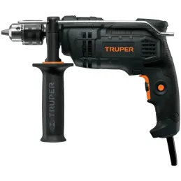 Taladros Percutores 1/2" 650W Vvariable Reversible, Truper 15200 Truper-Taladros Percutores 1/2" 650W Vvariable Reversible, Trup