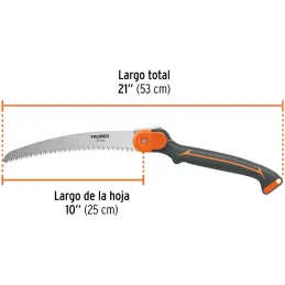 Serruchos de poda 10" Plegable Curvo 5DPP SK5 MPlastico, Truper 100198 Truper-Serruchos de poda 10" Plegable Curvo 5DPP SK5 MPla