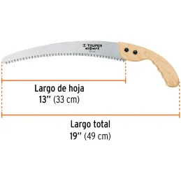 Serruchos de poda 13" Curvo 7DPP SK5 MMadera, Truper 100121 Truper-Serruchos de poda 13" Curvo 7DPP SK5 MMadera, Truper 100121 H