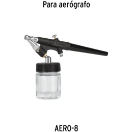 Juego de vasos de repuesto para aerógrafo 11861 AERO-8 2Piezas, Truper 100187 Truper-Juego de vasos de repuesto para aerógrafo 1