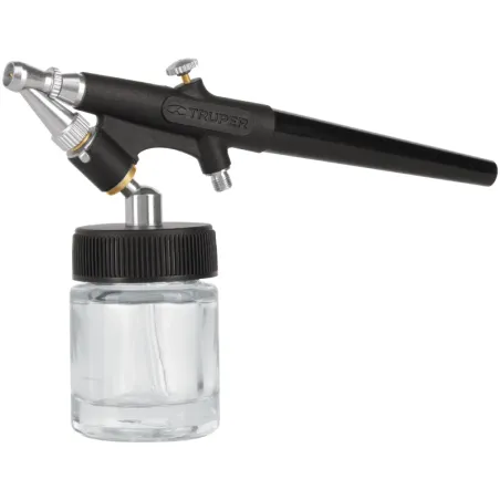 Pistolas de Pinturas 15ml Aerografica Succion AireFlujoControlado, AERO-8 Truper 11861 Truper-Pistolas de Pinturas 15ml Aerograf