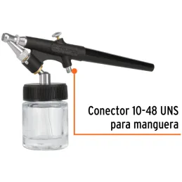 Pistolas de Pinturas 15ml Aerografica Succion AireFlujoControlado, AERO-8 Truper 11861 Truper-Pistolas de Pinturas 15ml Aerograf
