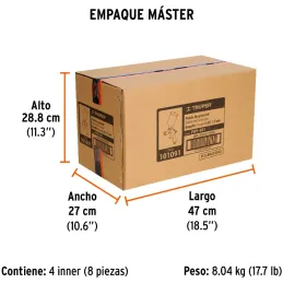 Pistolas de Pinturas Gravedad 500ml LVLP T1.7mm Vm A25cm, PIPI-451 Truper 101091 Truper-Pistolas de Pinturas Gravedad 500ml LVLP