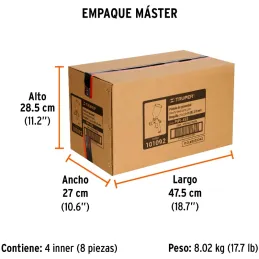 Pistolas de Pinturas Gravedad 500ml LVLP T2mm VA A25cm, PIPI-452 Truper 101092 Truper-Pistolas de Pinturas Gravedad 500ml LVLP T