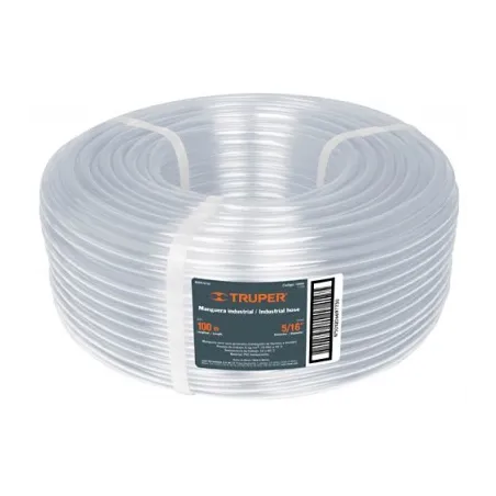  Mangueras Industrial 1/4" x100m Truper 19865 47.457627 Manguera Industrial 1/4" Espesor 1mm, 100 Metros Peso 2.9Kg, MAN-3/4I 19