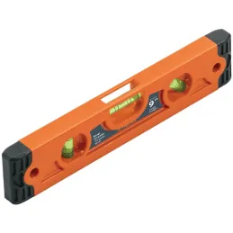 Niveles Torpedos Magneticos 9" 23cm TPE GotasVerdes, Truper 11223 Truper-Niveles Torpedos Magneticos 9" 23cm TPE GotasVerdes, Tr