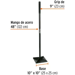 Pisones 10" x10" Aplanar y Compactar tierra, Truper 17473 Truper-Pisones 10" x10" Aplanar y Compactar tierra, Truper 17473 Fabri
