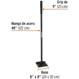 Pisones 8" x8" Aplanar y Compactar tierra, Truper 17472 Truper-Pisones 8" x8" Aplanar y Compactar tierra, Truper 17472 Fabricado