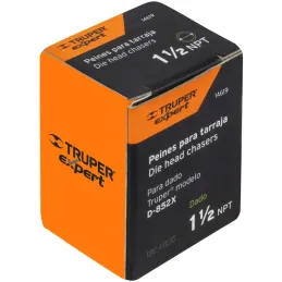 Juego de 4 Peines para Tarrajas 1-1/2" para T-852X, Truper 14619 Truper-Juego de 4 Peines para Tarrajas 1-1/2" para T-852X, Trup