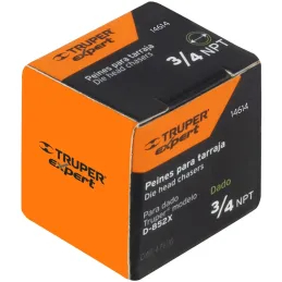 Juego de 4 Peines para Tarrajas 3/4" para T-852X, Truper 14614 Truper-Juego de 4 Peines para Tarrajas 3/4" para T-852X, Truper 1