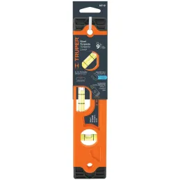 Niveles Torpedos Magneticos 9" 23cm TPE GotasVerdes, Truper 11223 Truper-Niveles Torpedos Magneticos 9" 23cm TPE GotasVerdes, Tr