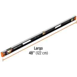 Niveles Profesionales Magneticos 48" 122cm Aluminio TPR, Truper 14629 Truper-Niveles Profesionales Magneticos 48" 122cm Aluminio