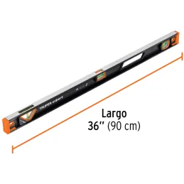 Niveles Profesionales Magneticos 36" 91cm Aluminio TPR, Truper 14628 Truper-Niveles Profesionales Magneticos 36" 91cm Aluminio T
