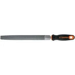 Limas Media Caña 10" x1x5/16" MConfortGrip, Truper 11243 Truper-Limas Media Caña 10" x1x5/16" MConfortGrip, Truper 11243 La lima