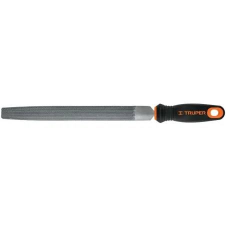 Limas Media Caña 10" x1x5/16" MConfortGrip, Truper 11243 Truper-Limas Media Caña 10" x1x5/16" MConfortGrip, Truper 11243 La lima