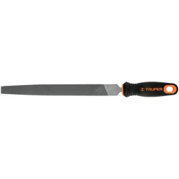Limas Planas Bastardas 10" x1x5/16" MConfortGrip, Truper 11237 Truper-Limas Planas Bastardas 10" x1x5/16" MConfortGrip, Truper 1