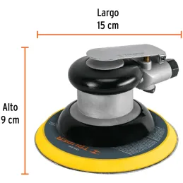 Lijadoras Neumaticas 6" EJE3/16 E1/4 CarcasaAluminio, Truper 101895 Truper-Lijadoras Neumaticas 6" EJE3/16 E1/4 CarcasaAluminio,