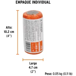 Hilos para albañil 65m 3Cabos ColorNaranja, Truper 14051 Truper-Hilos para albañil 65m 3Cabos ColorNaranja, Truper 14051 Hilo de