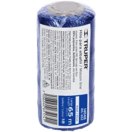 Hilos para albañil 65m 3Cabos ColorAzul, Truper 14048 Truper-Hilos para albañil 65m 3Cabos ColorAzul, Truper 14048 Hilo de polip
