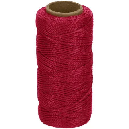 Hilos para albañil 65m 3Cabos ColorRojo, Truper 14046 Truper-Hilos para albañil 65m 3Cabos ColorRojo, Truper 14046 Hilo de polip