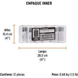 Hilos para albañil 65m 3Cabos ColorBlanco, Truper 12988 Truper-Hilos para albañil 65m 3Cabos ColorBlanco, Truper 12988 Hilo de p