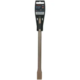 Cinceles SDS Plus Plano Delgado 3/4" x25cm AC para RotoMartillos, Truper 12096 Truper-Cinceles SDS Plus Plano Delgado 3/4" x25cm